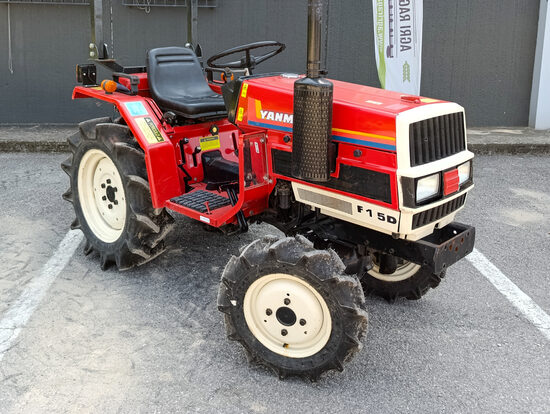 ✅ YANMAR F15D Trattore Compatto, 4x4, Diesel 3 cl, 100% Ricondizionato, Tagliandato, Con Arco di Protezione, Attacco a 3 Punti, Consegna in Tutta Italia con Garanzia Inclusa!